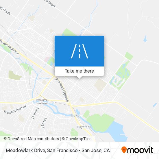 Mapa de Meadowlark Drive