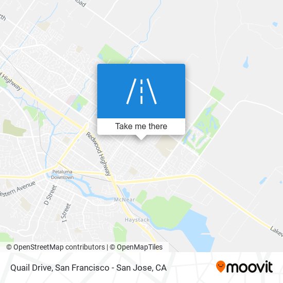 Quail Drive map