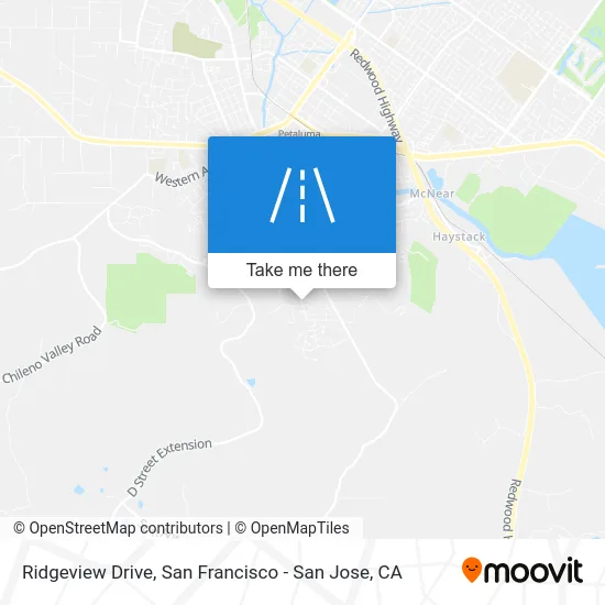 Ridgeview Drive map