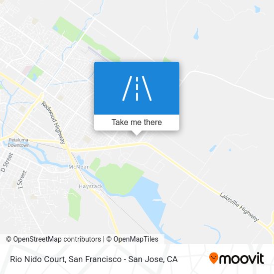 Mapa de Rio Nido Court