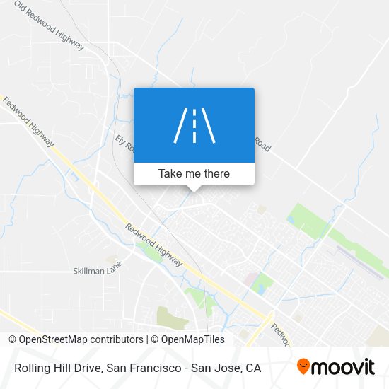 Mapa de Rolling Hill Drive