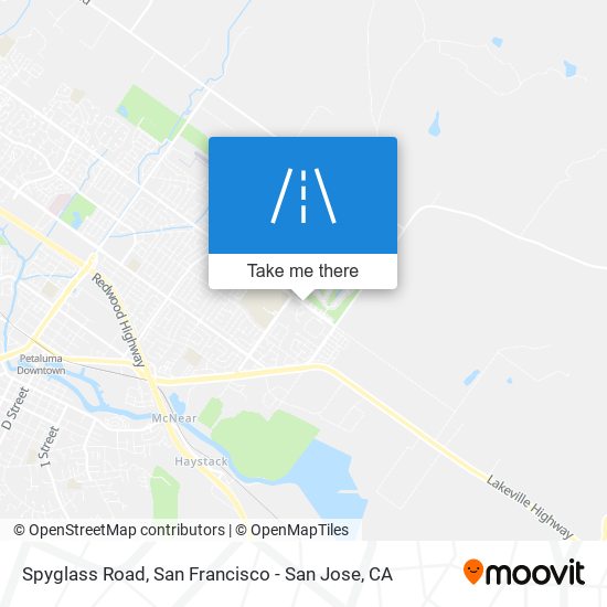 Spyglass Road map