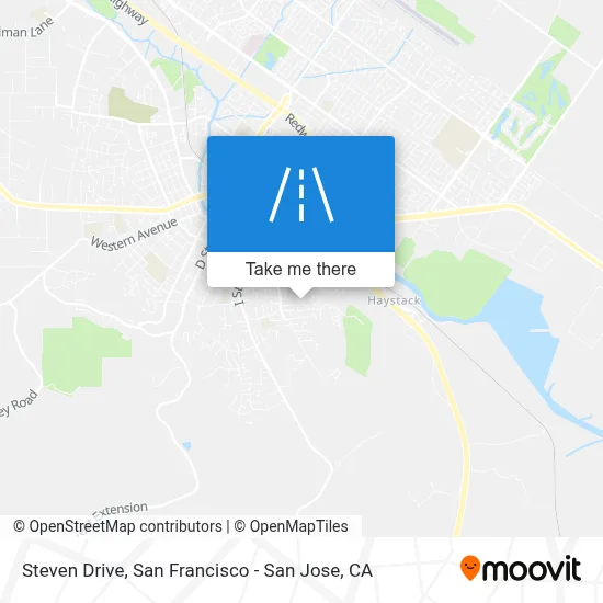 Steven Drive map