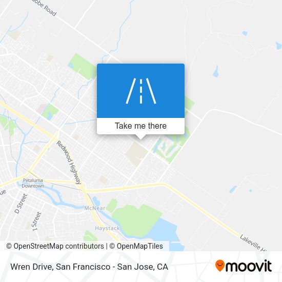 Mapa de Wren Drive
