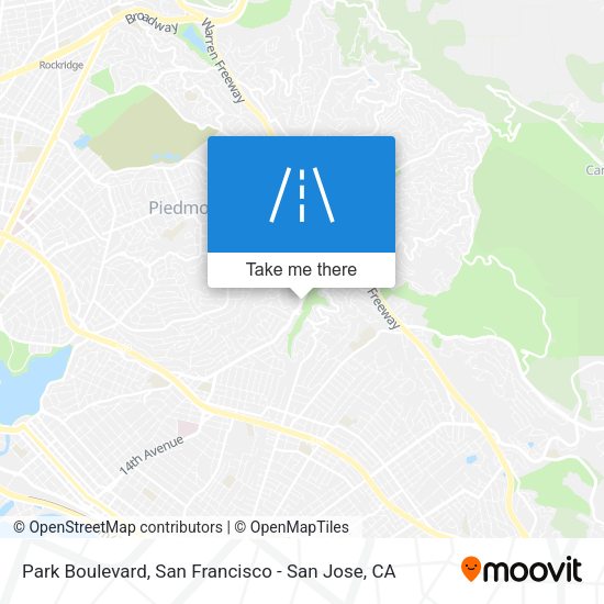 Mapa de Park Boulevard