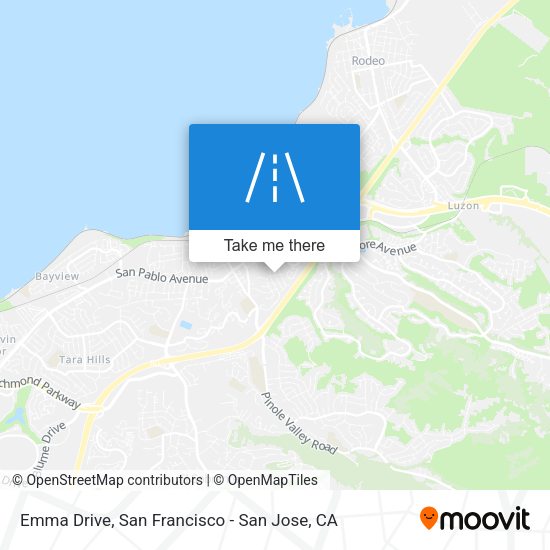 Mapa de Emma Drive