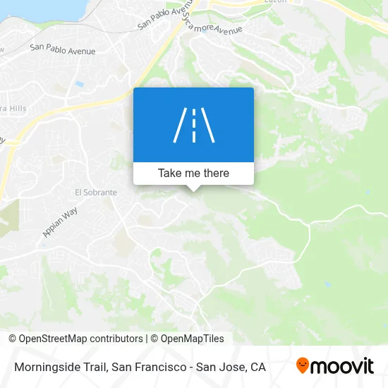 Morningside Trail map