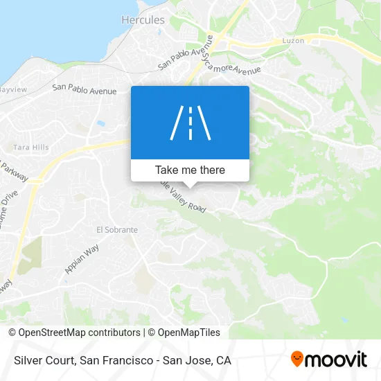 Silver Court map