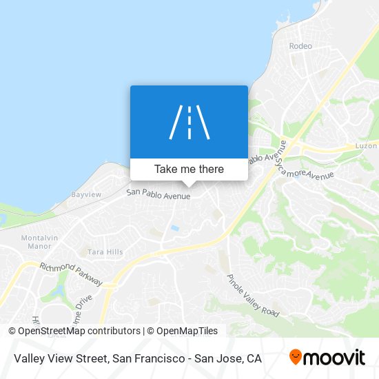 Valley View Street map