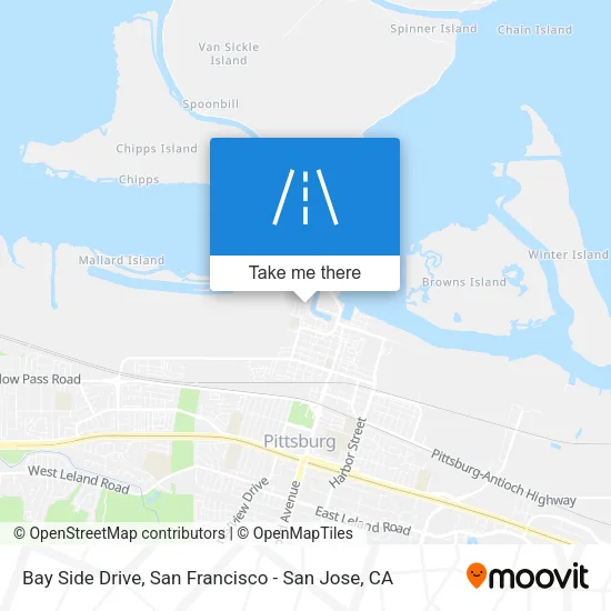 Bay Side Drive map