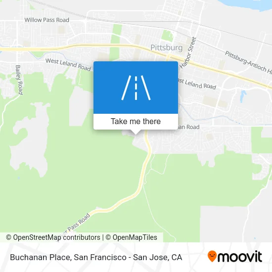 Mapa de Buchanan Place