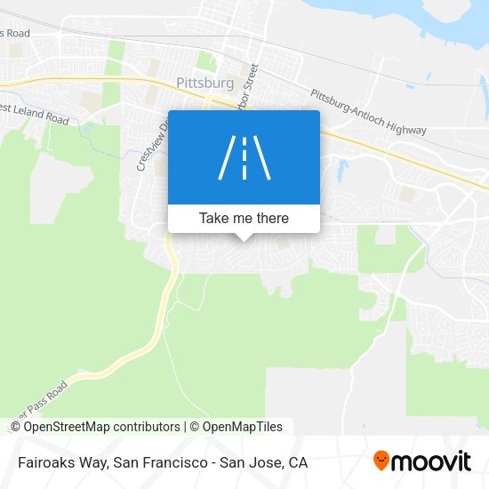 Mapa de Fairoaks Way