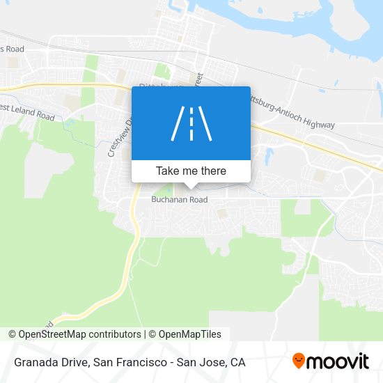 Mapa de Granada Drive