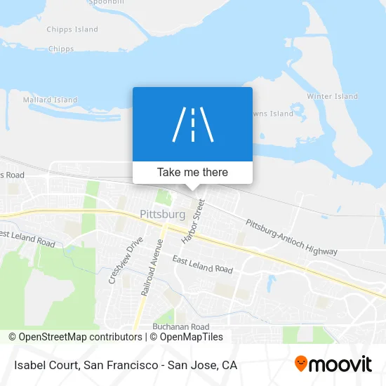 Isabel Court map