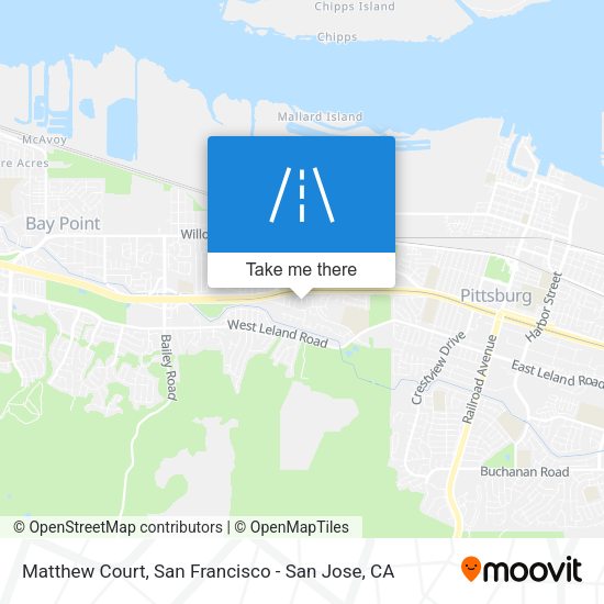 Matthew Court map