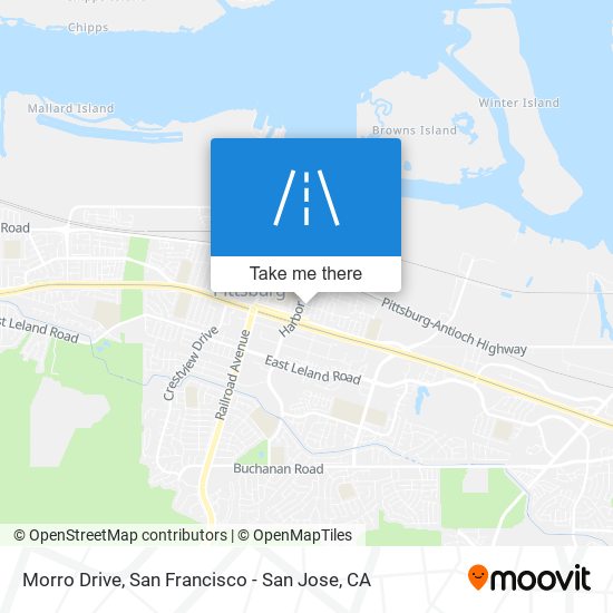 Morro Drive map
