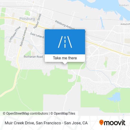 Mapa de Muir Creek Drive