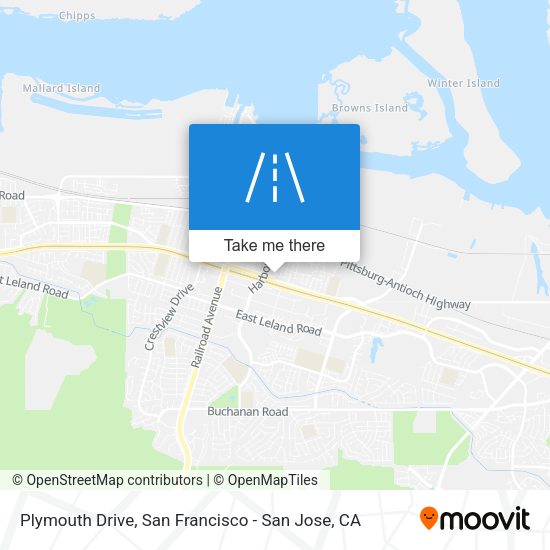 Mapa de Plymouth Drive