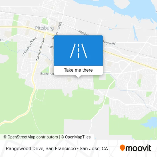 Rangewood Drive map