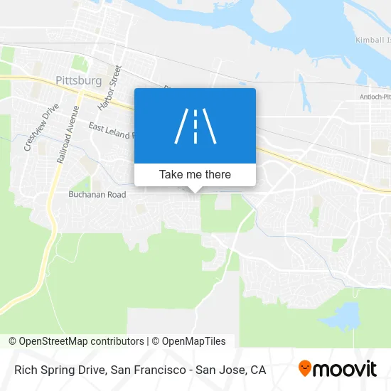 Rich Spring Drive map