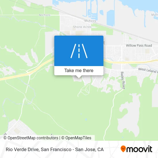 Rio Verde Drive map