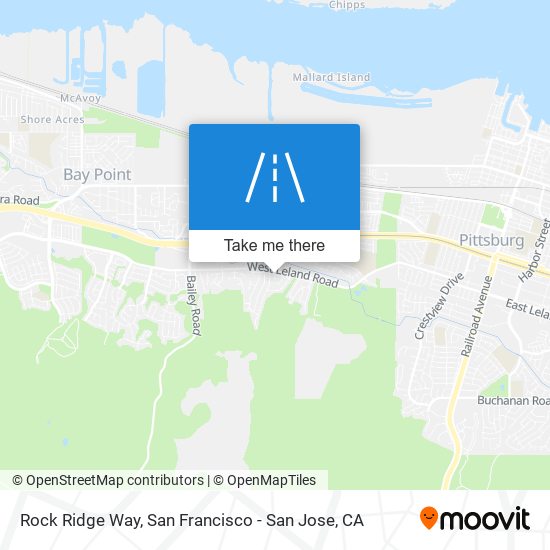 Rock Ridge Way map