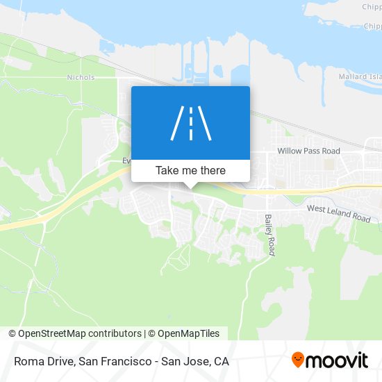 Roma Drive map