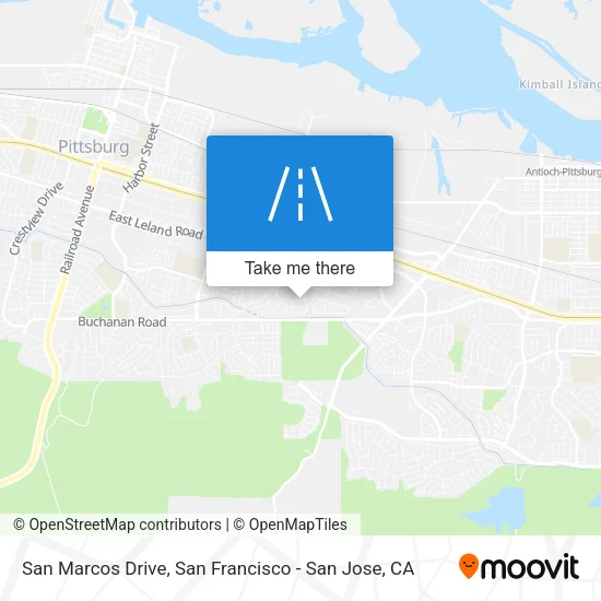 San Marcos Drive map