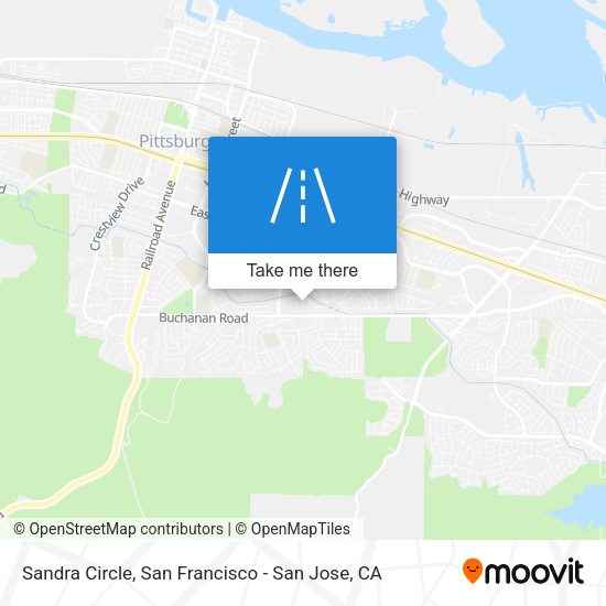 Sandra Circle map