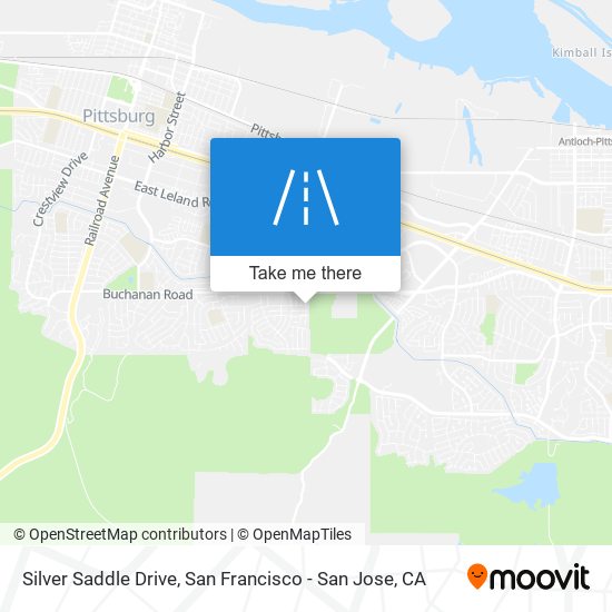 Silver Saddle Drive map