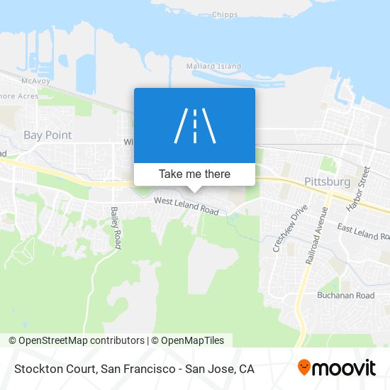 Stockton Court map