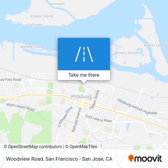 Mapa de Woodview Road