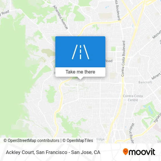 Ackley Court map