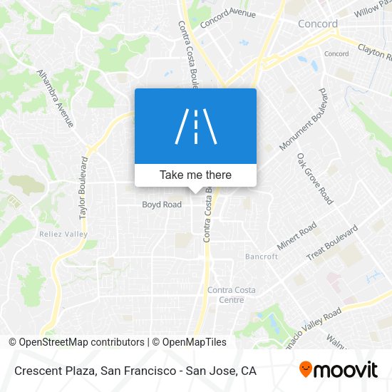 Mapa de Crescent Plaza