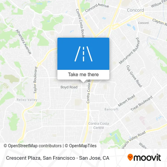 Crescent Plaza map