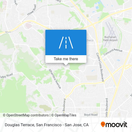 Mapa de Douglas Terrace