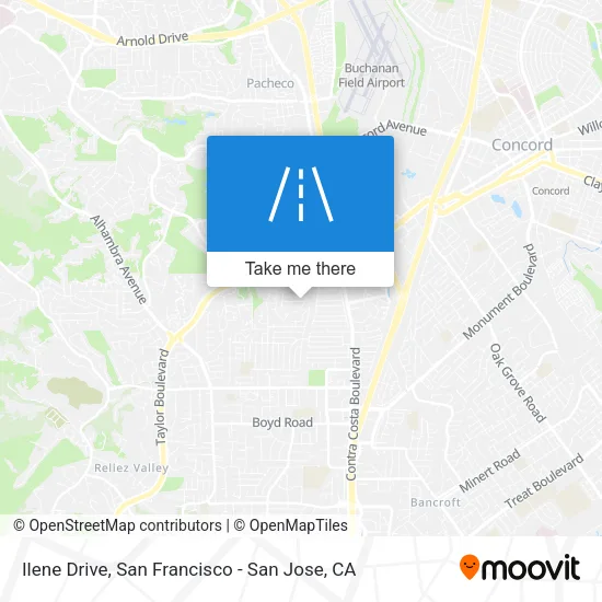 Mapa de Ilene Drive