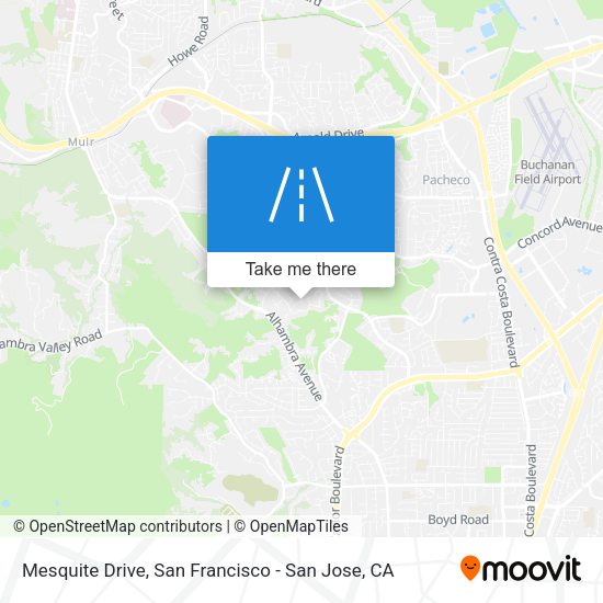 Mapa de Mesquite Drive