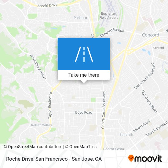 Roche Drive map