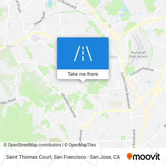 Saint Thomas Court map