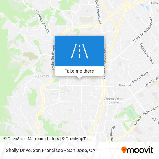 Shelly Drive map