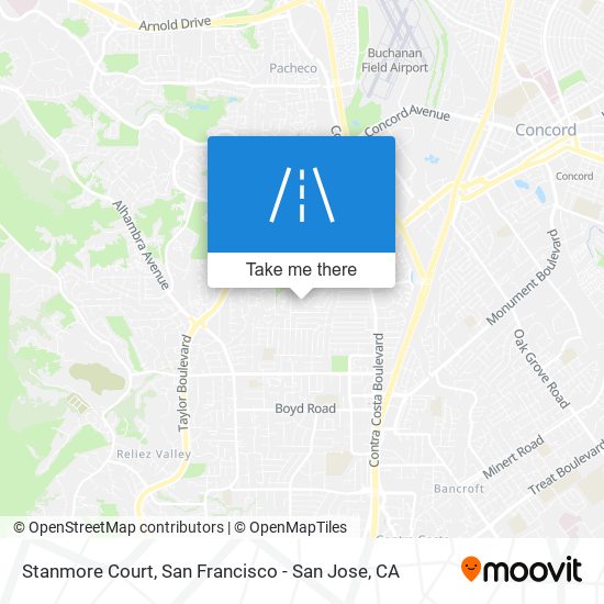 Mapa de Stanmore Court