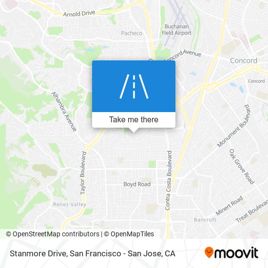 Stanmore Drive map