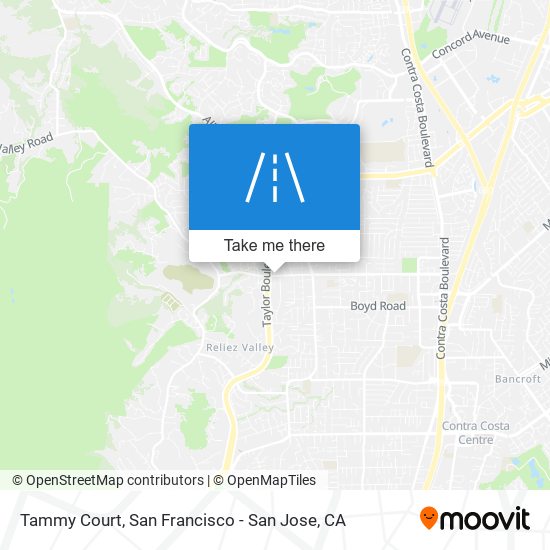 Tammy Court map