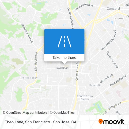 Mapa de Theo Lane
