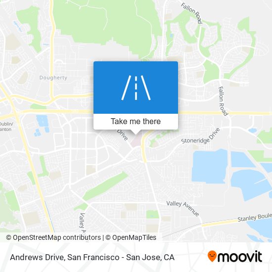 Andrews Drive map