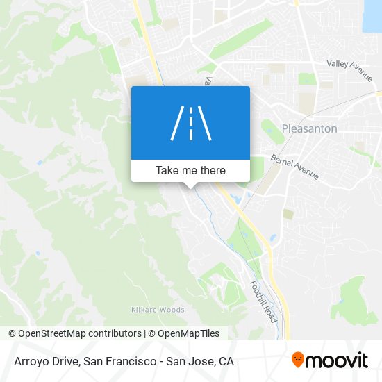 Arroyo Drive map