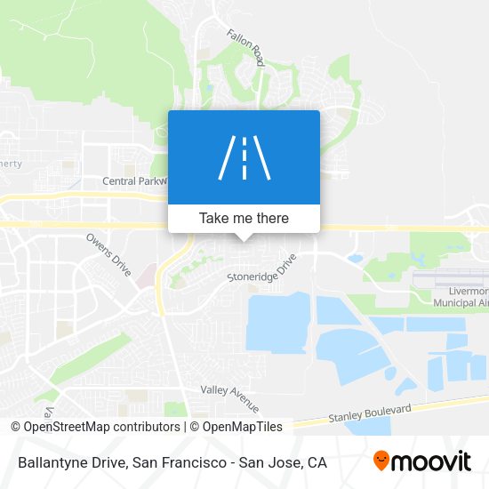 Ballantyne Drive map