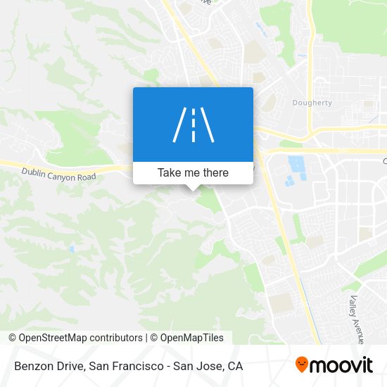 Mapa de Benzon Drive
