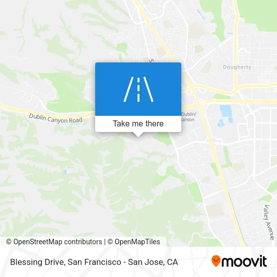 Mapa de Blessing Drive